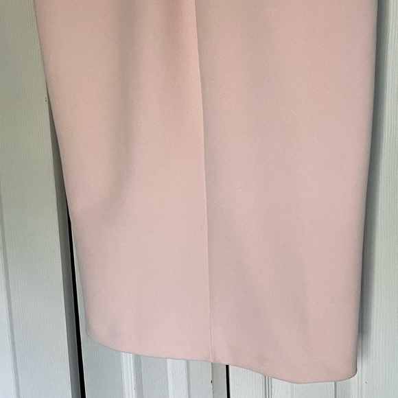 NWOT Ted Baker Heavy Crepe Pink Stretch Dress 3 (8/10) Tilola Sleeveless - Picture 11 of 14